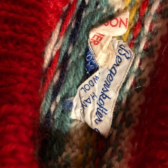 BERGENSKOFTER hand knit wool sweater/Norway - Picture 6 of 7